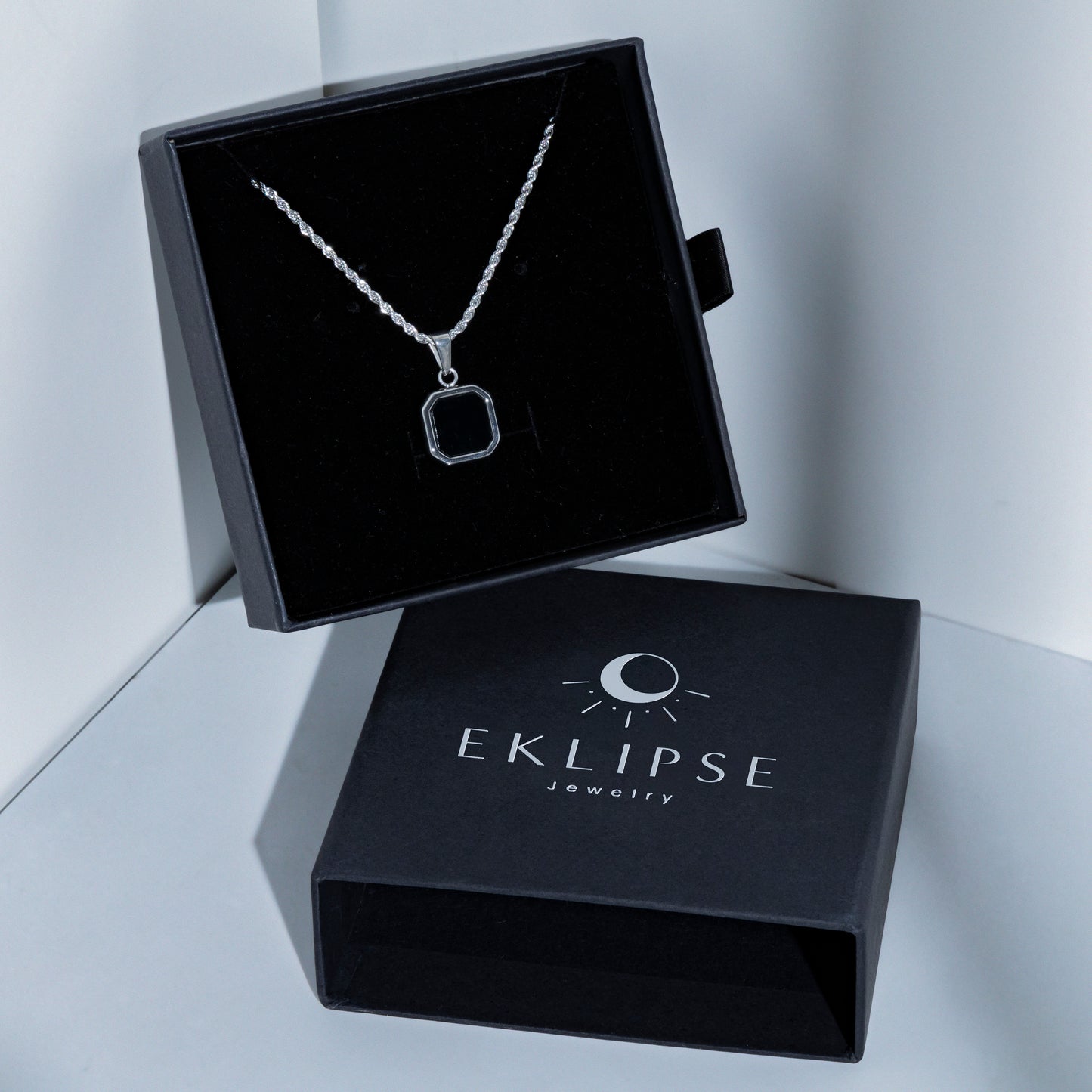Collar "Espejo Del Alma" ® Plateado Lunar
