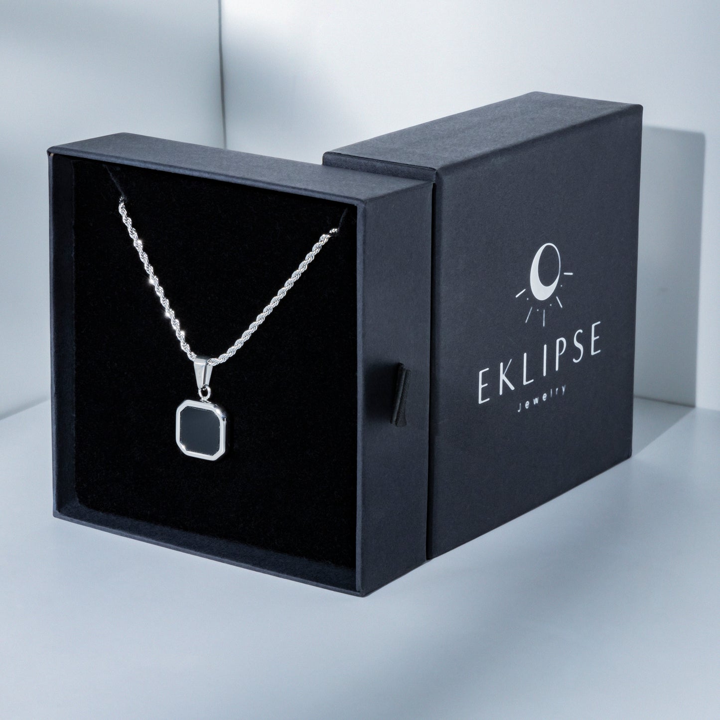 Collar "Espejo Del Alma" ® Plateado Lunar