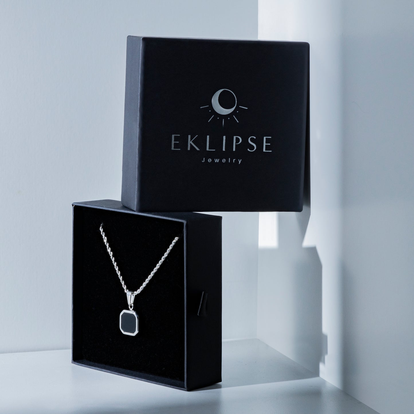 Collar "Espejo Del Alma" ® Plateado Lunar