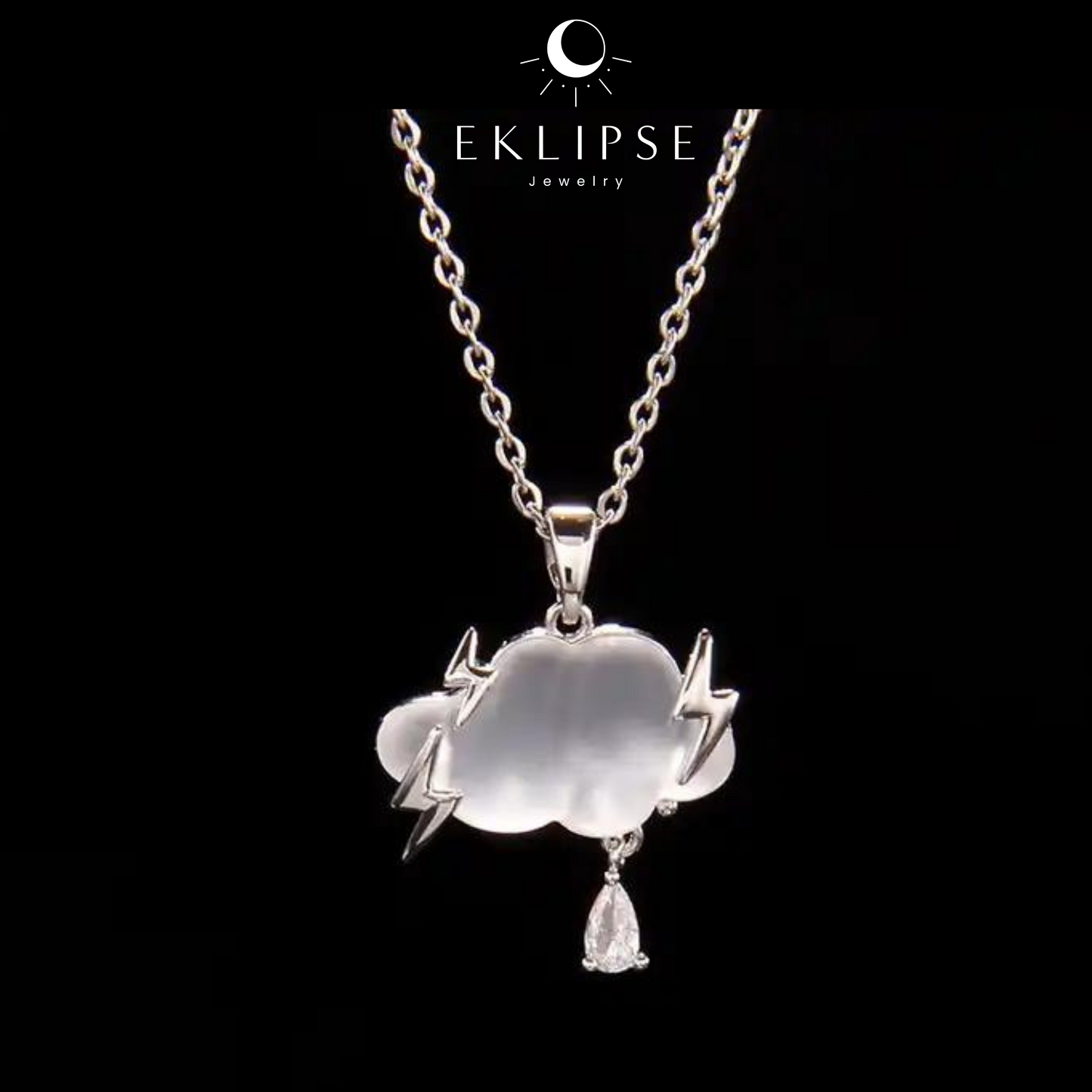 Collar "Nube del Alma" Cristal Hecho a Mano