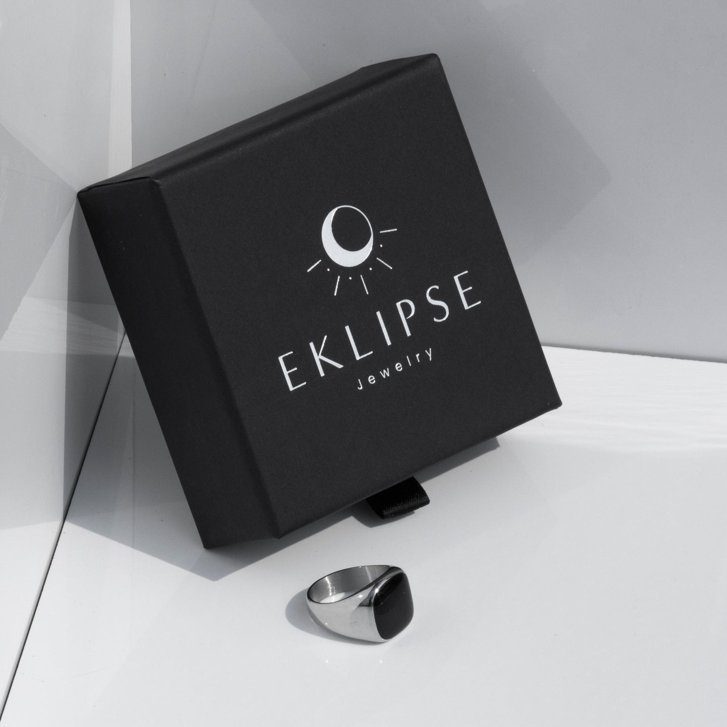 Anillo "Espejo del Alma" ® Acero Satinado