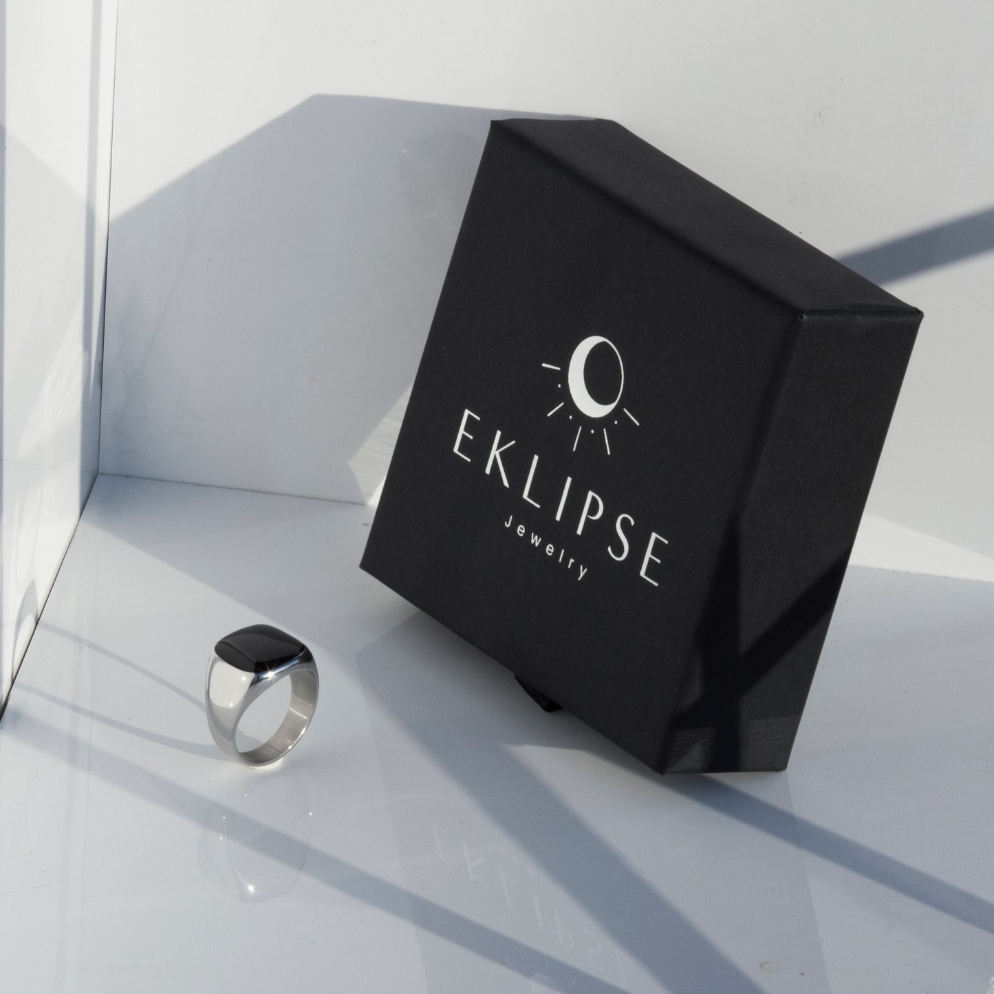 Anillo "Espejo del Alma" ® Acero Satinado