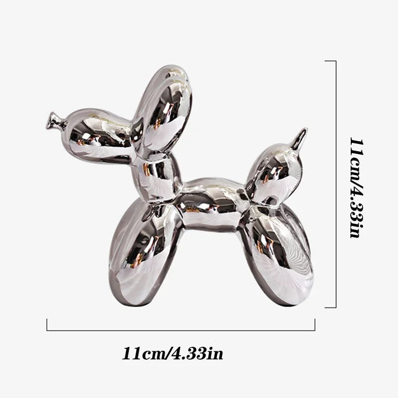 Escultura de Cerámica Inspirada en Koons 11cm