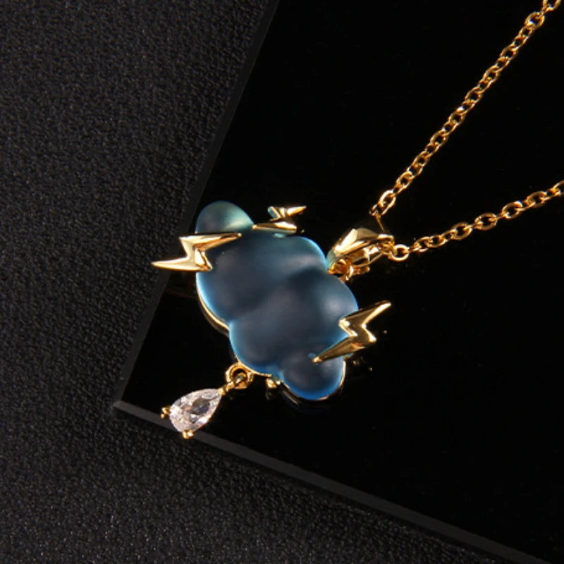 Collar "Nube del Alma" Cristal Hecho a Mano