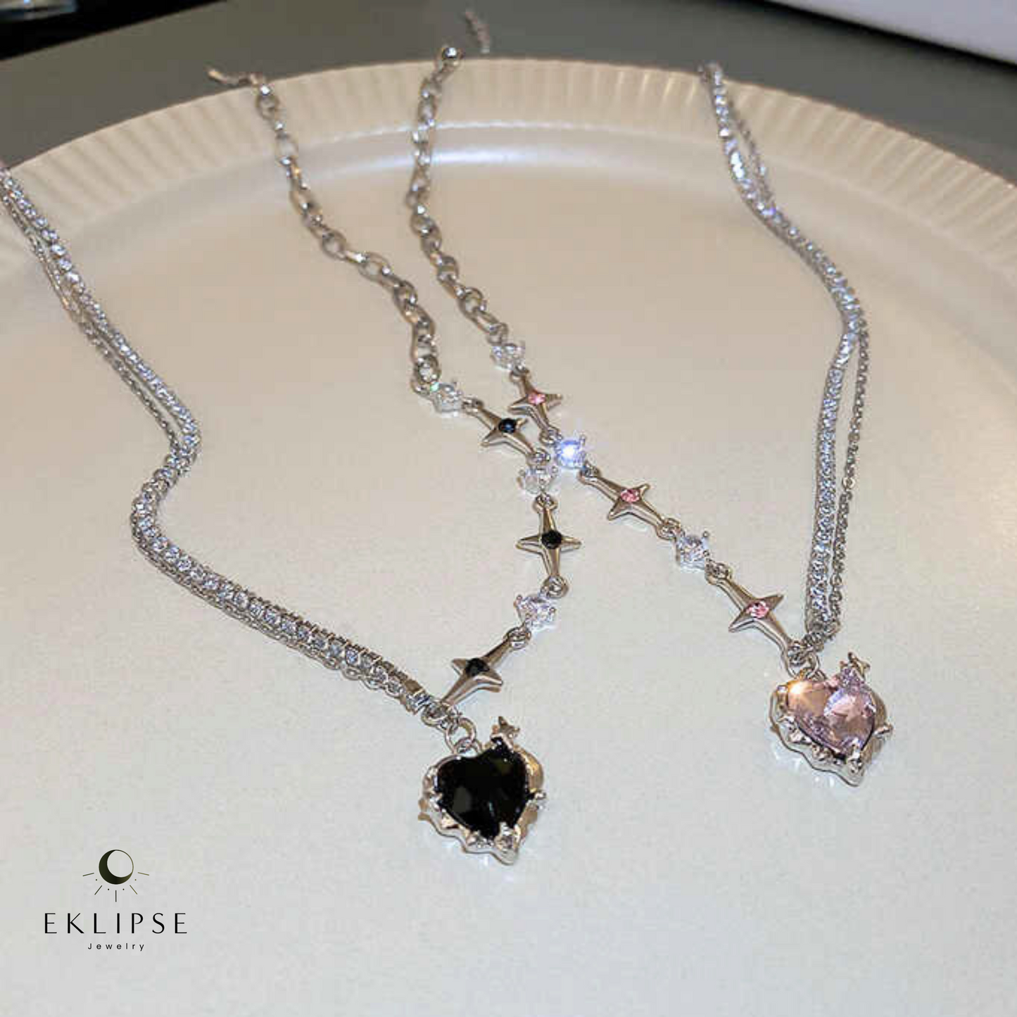 Collar Corazón de Sombra ®