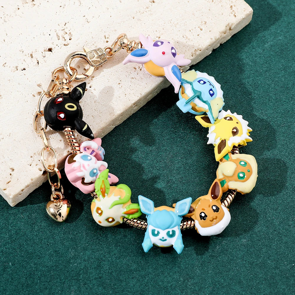 Poke Pulsera con Charms Premium Hecha a Mano