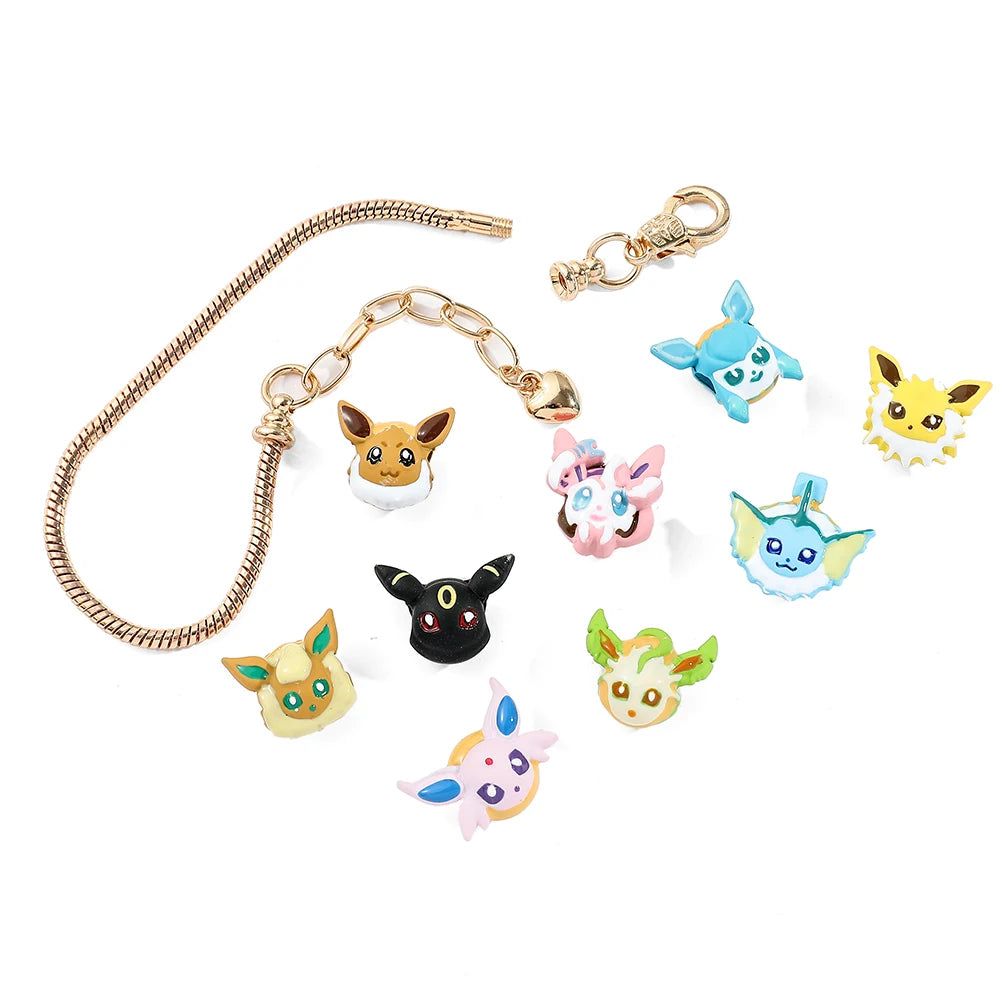 Poke Pulsera con Charms Premium Hecha a Mano