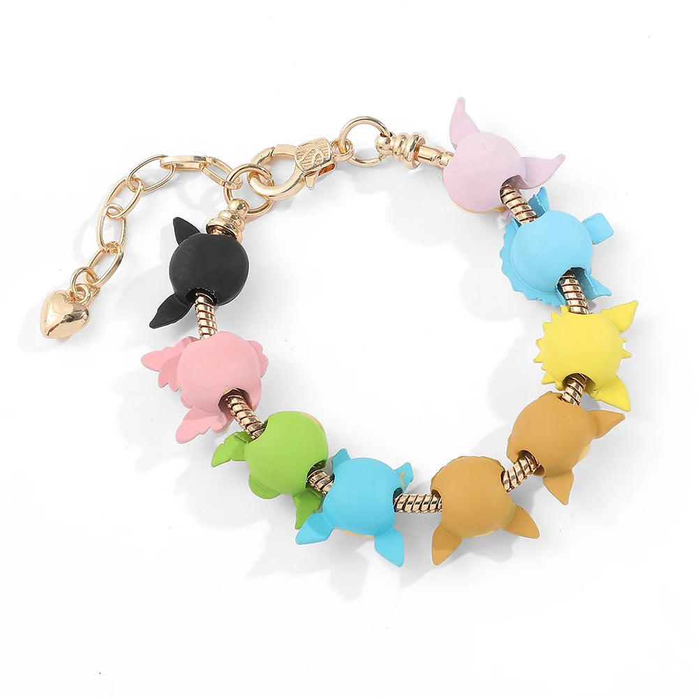 Poke Pulsera con Charms Premium Hecha a Mano