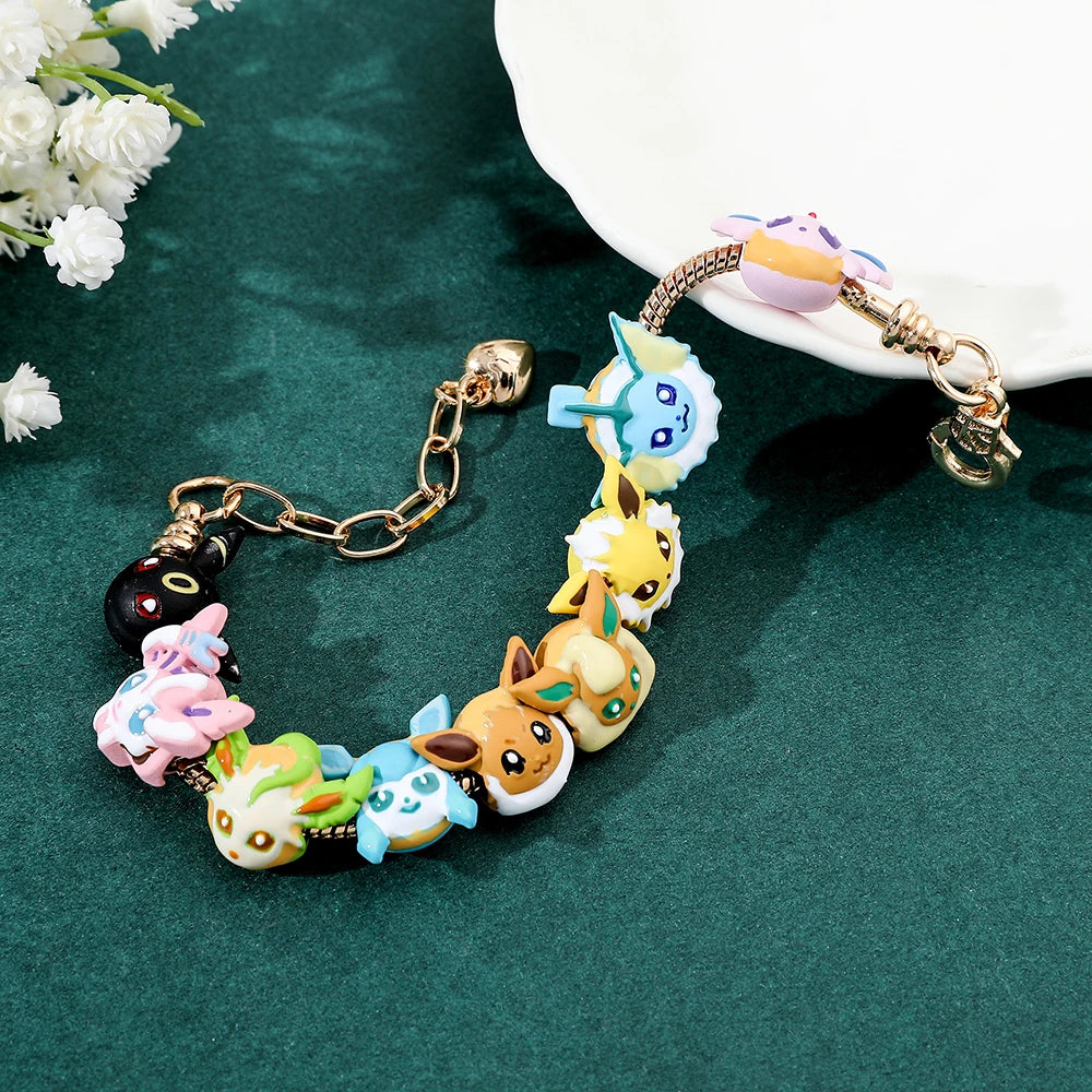 Poke Pulsera con Charms Premium Hecha a Mano