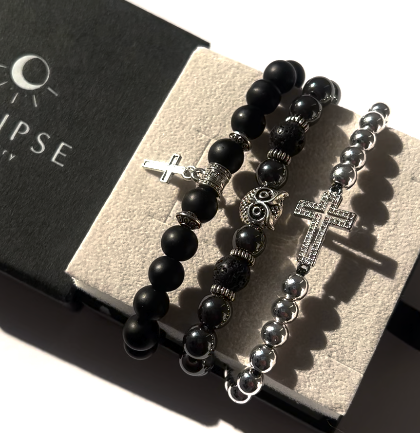 Conjunto de Pulseras "Trilogía del Alma"